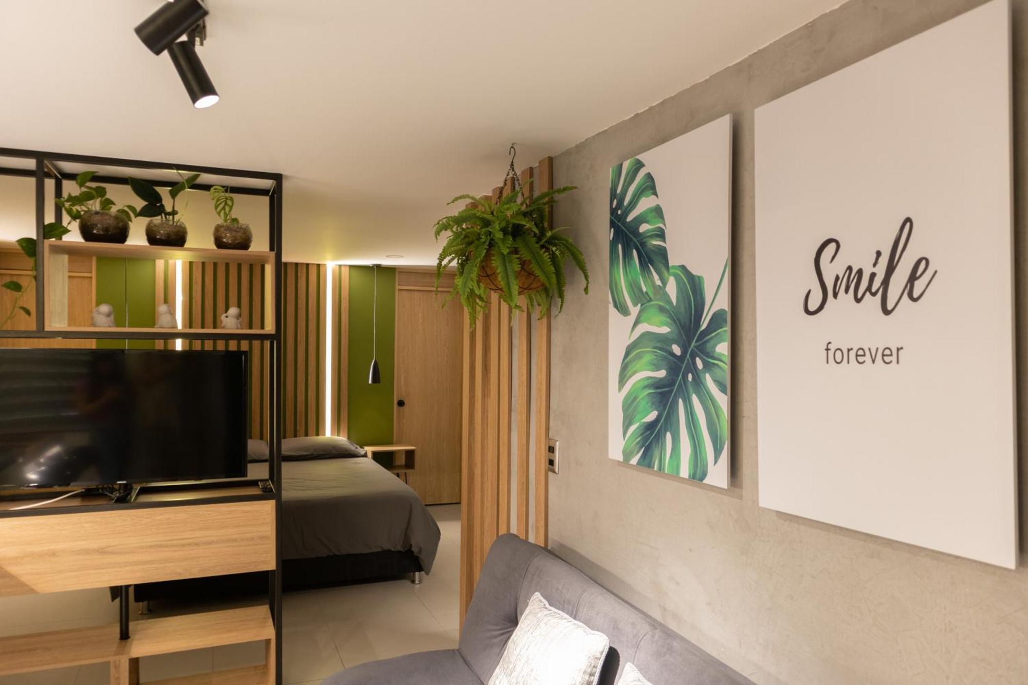 Con Aire Acondicionado Moderno Apartamento